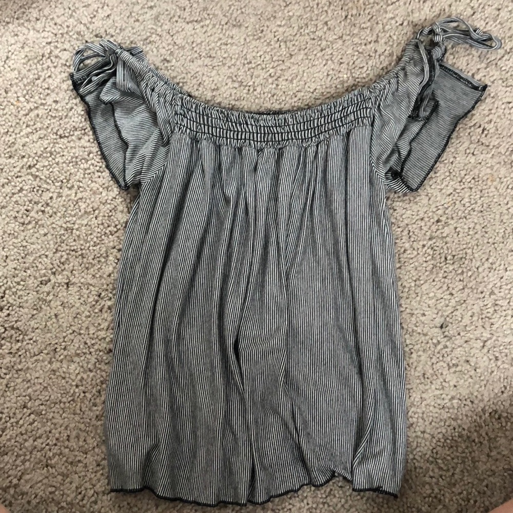 off the shoulder shirt